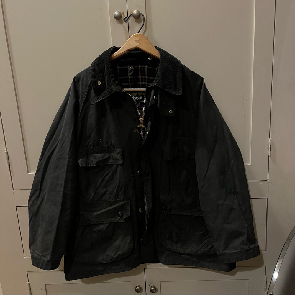 Blue Barbour bedale